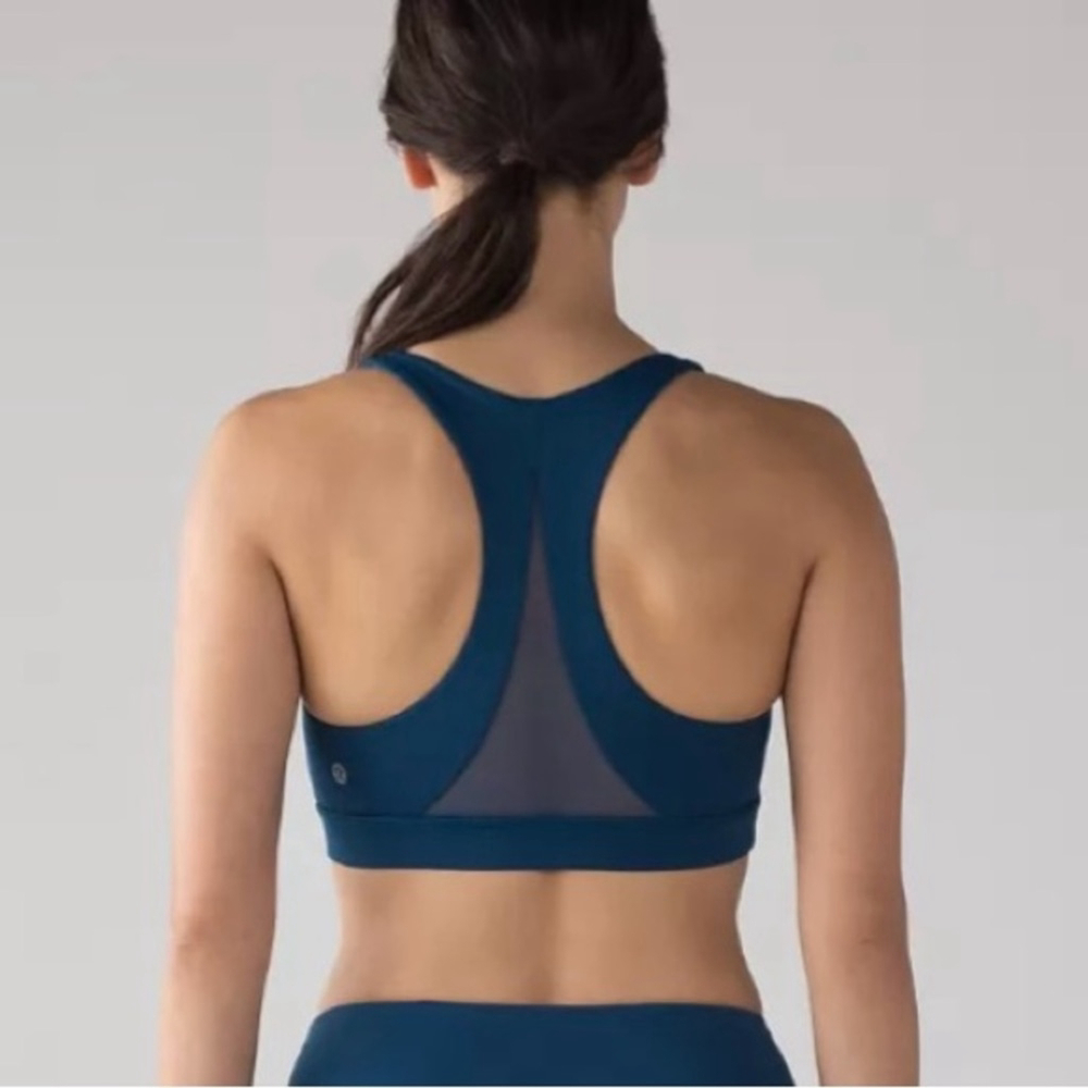 lululemon athletica Teal Racerback Sports Bra